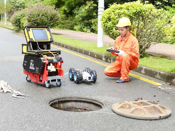 石泉管道机器人检测