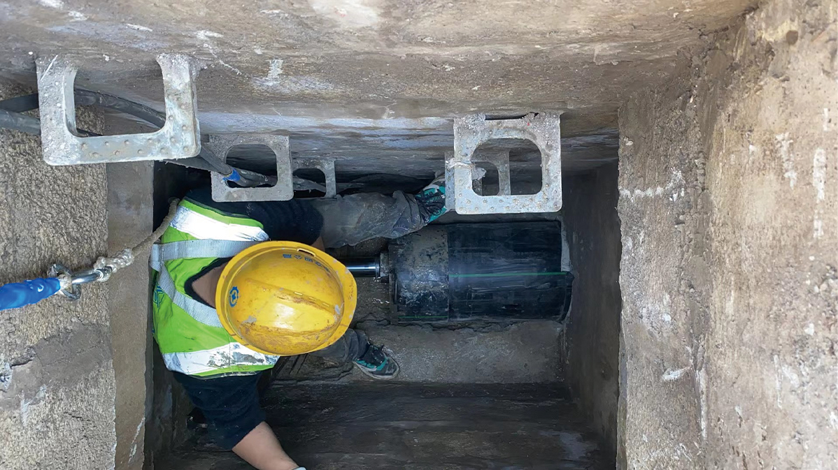 石泉HDPE短管内衬法